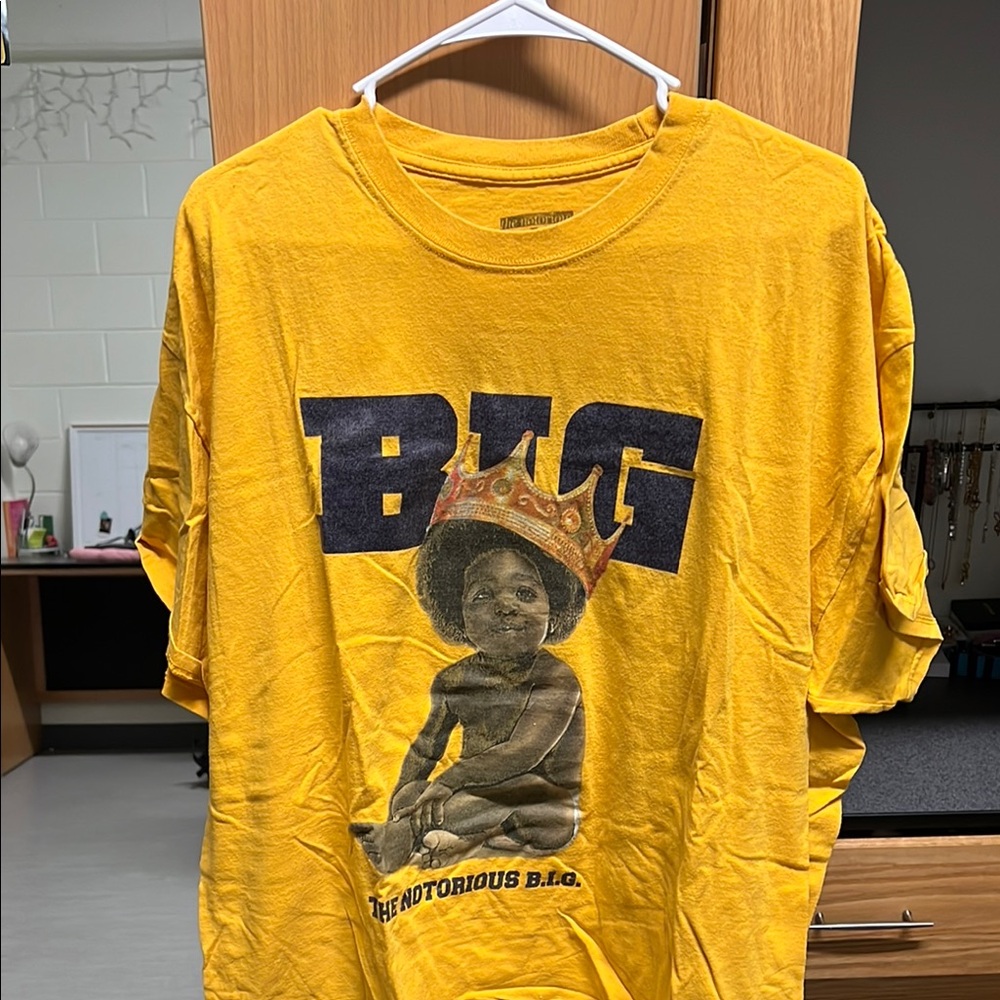 Kids Yellow Graphic T-Shirt